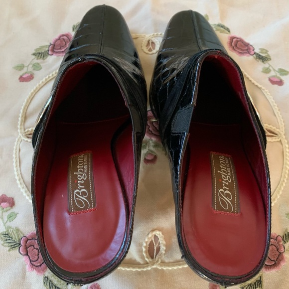 Brighton Leather Romeo Mules - Picture 8 of 12